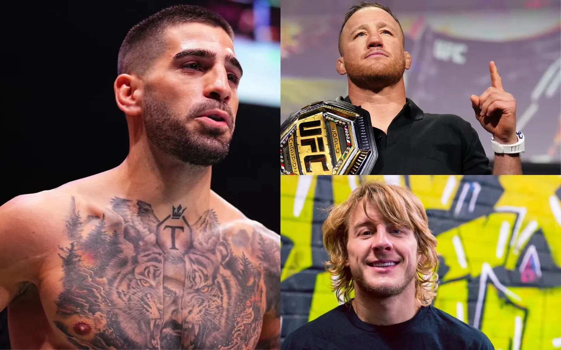 Ilia Topuria has faced Justin Gaethje once but is yet to fight Paddy Pimblett inside the Octagon.