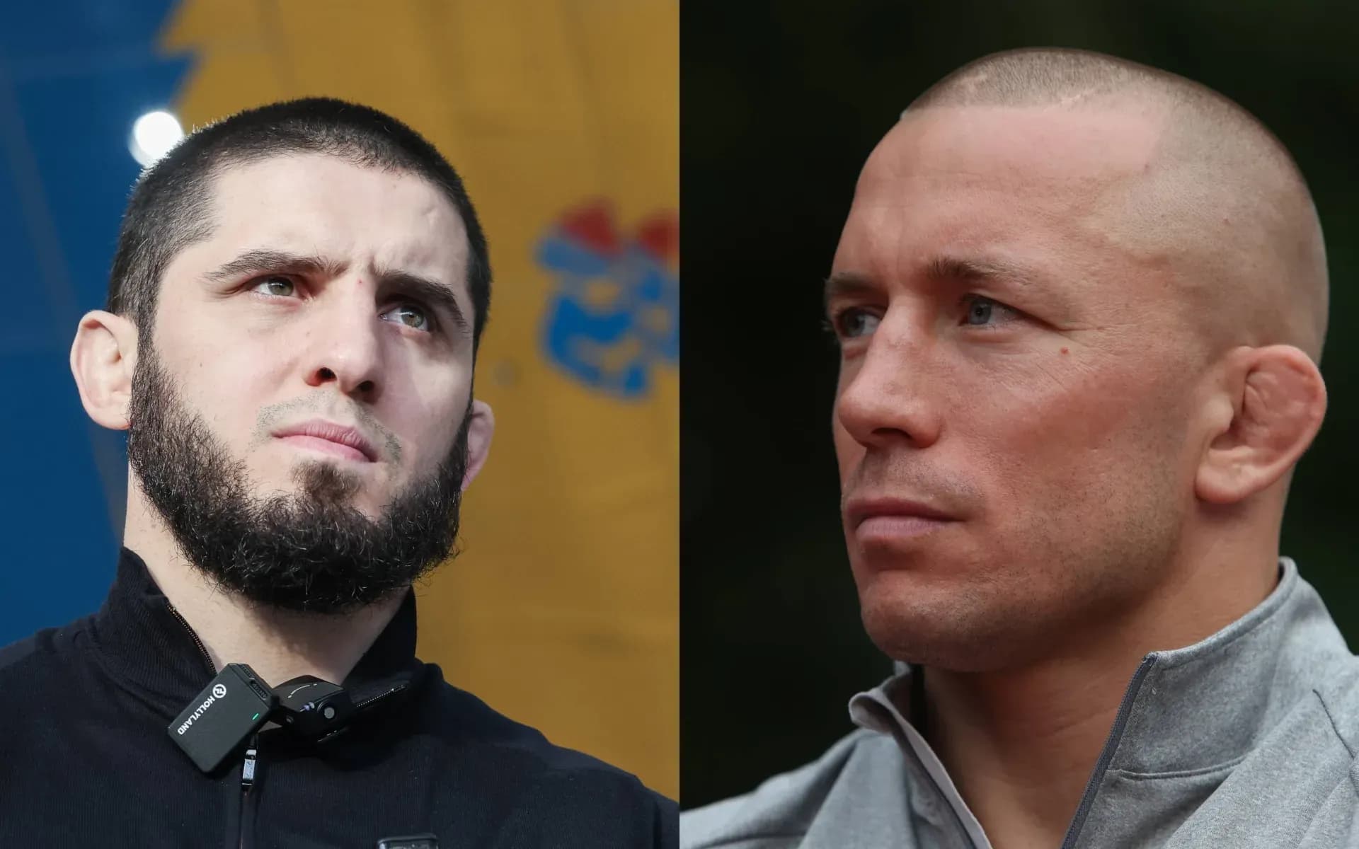 Islam Makhachev and George St-Pierre