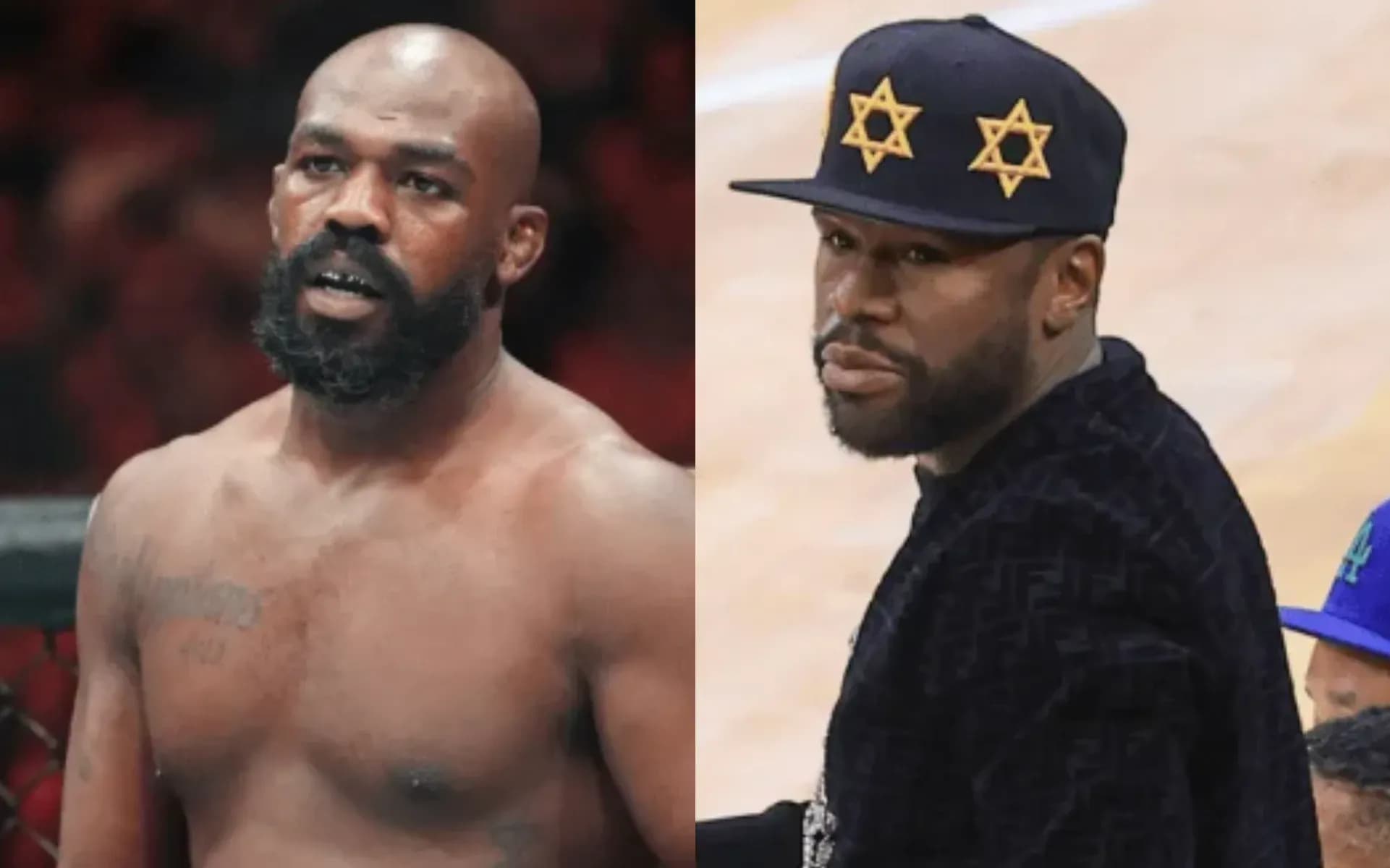 Jon Jones and Floyd Mayweather