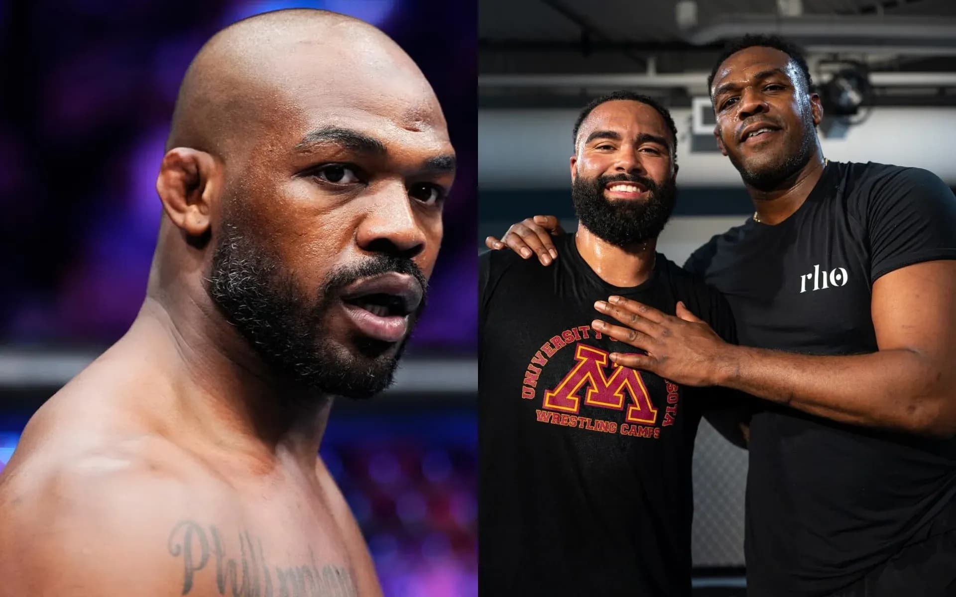 Jon Jones expressed his support for Gable Steveson