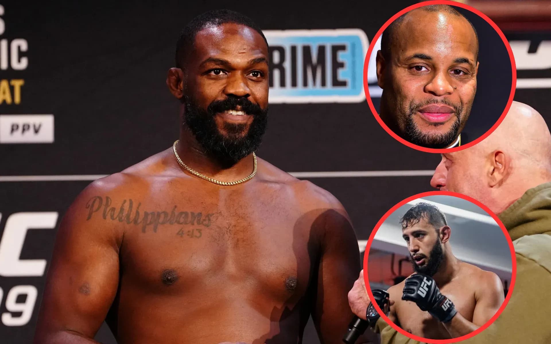 Jon Jones has often traded barbs with fellow MMA veterans Daniel Cormier as well as Dominick Reyes.