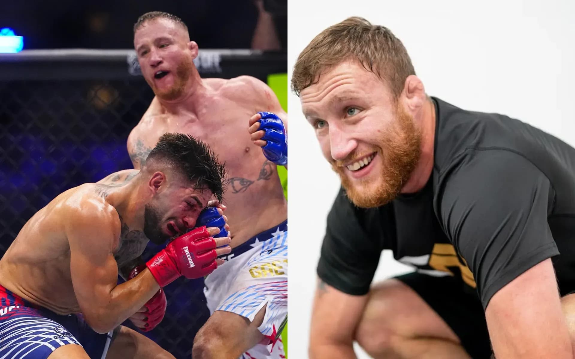 Justin Gaethje beat Ilia Topuria at the UFC White House event