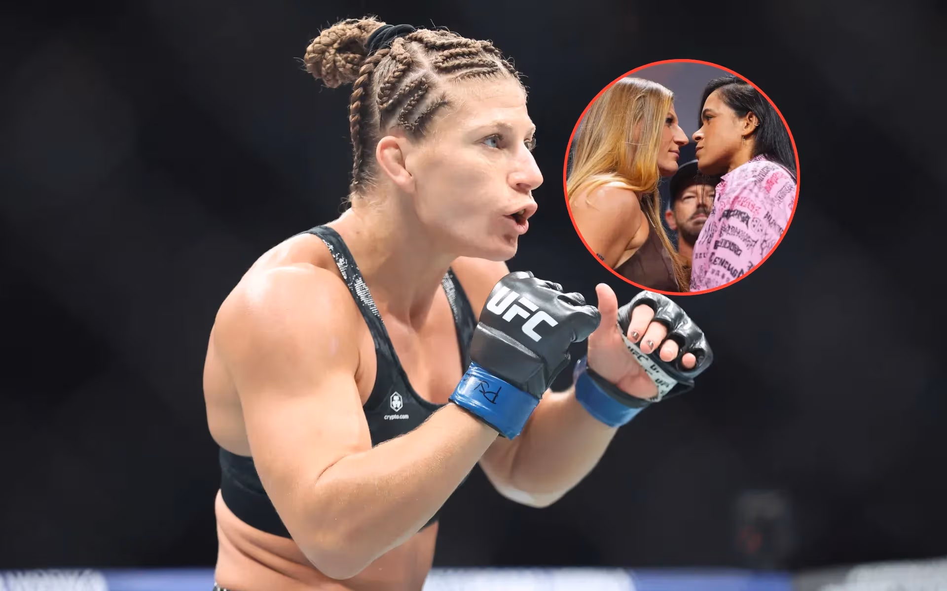 Kayla Harrison and Amanda Nunes previously trained together