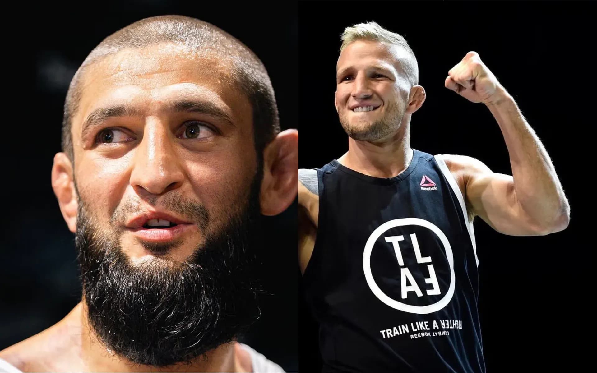 Khamzat Chimaev and TJ Dillashaw are both former UFC champions