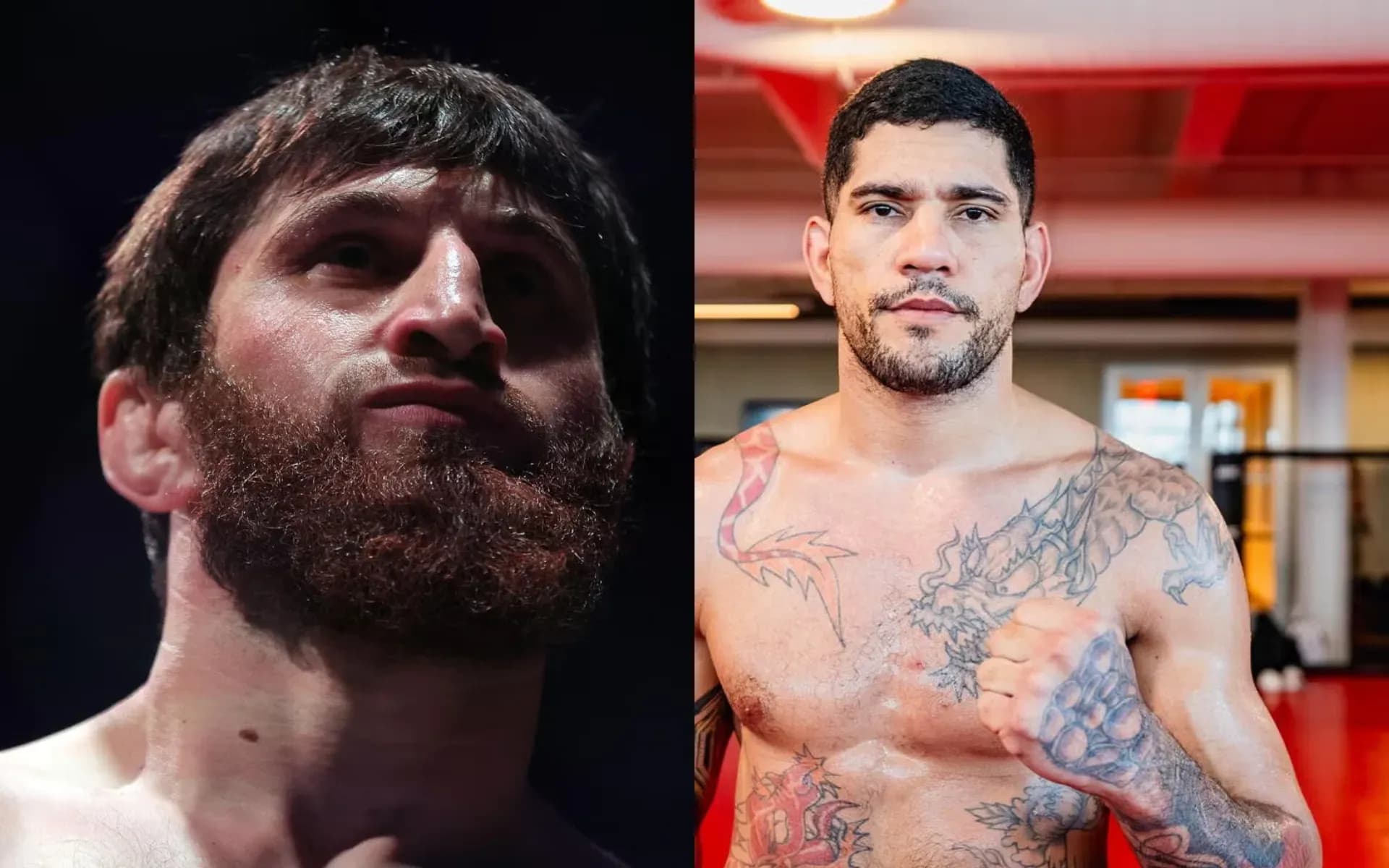 Magomed Ankalaev and Alex Pereira continue their UFC feud