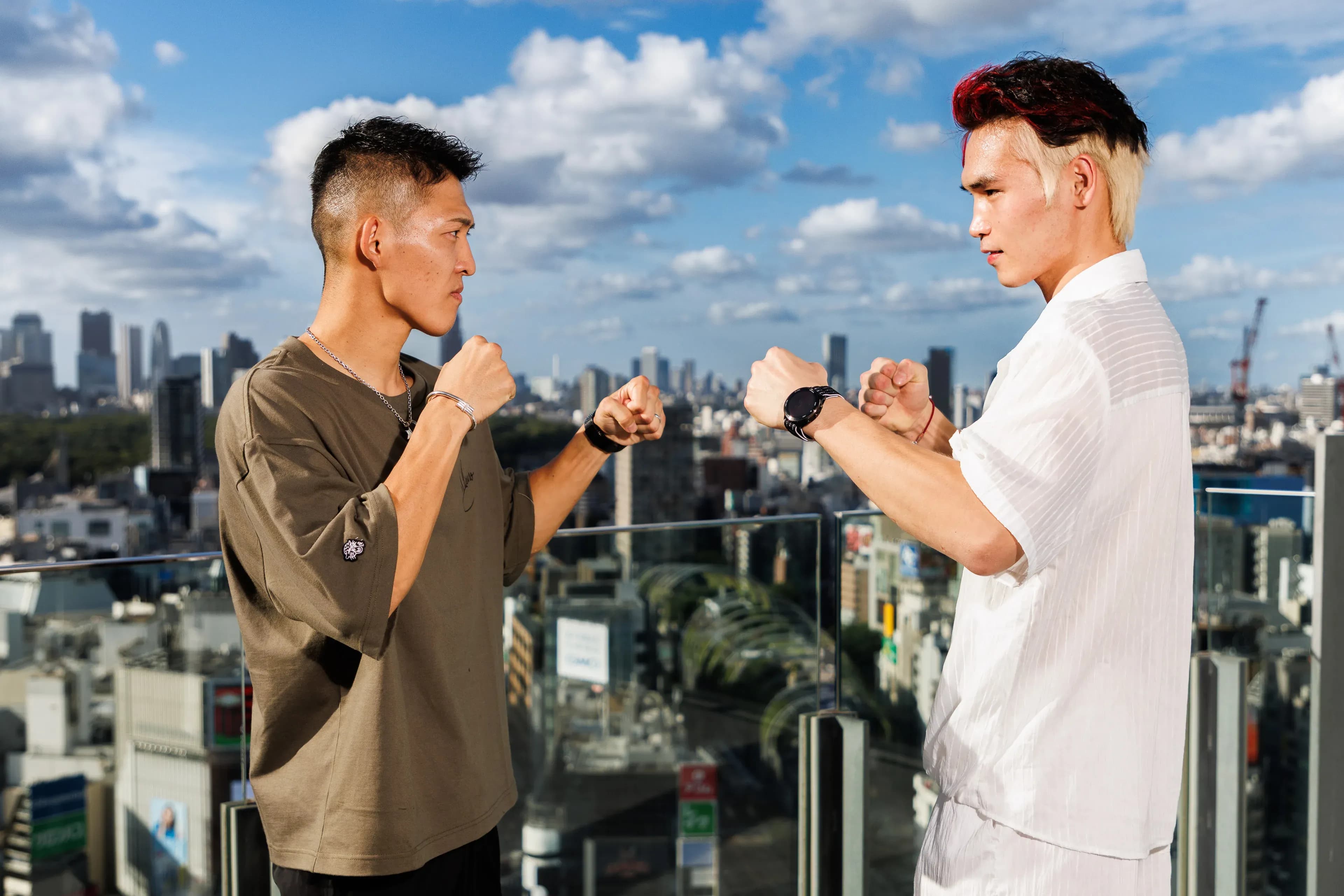 Masaaki Noiri and Liu Mengyang face off before their rematch at ONE SAMURAI 2