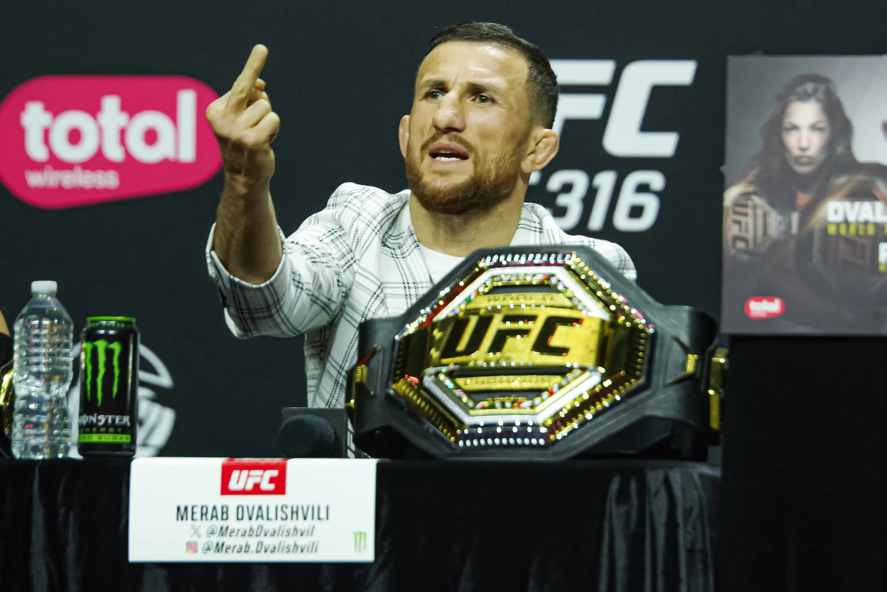 Former UFC champion Merab Dvalishvili