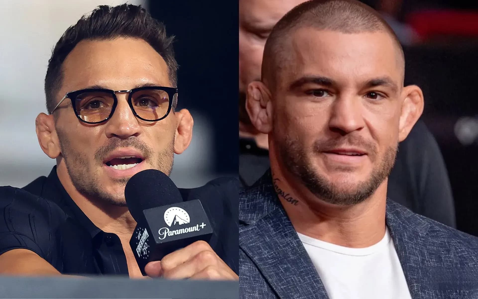 Michael Chandler and Dustin Poirier were bitter rivals in the past