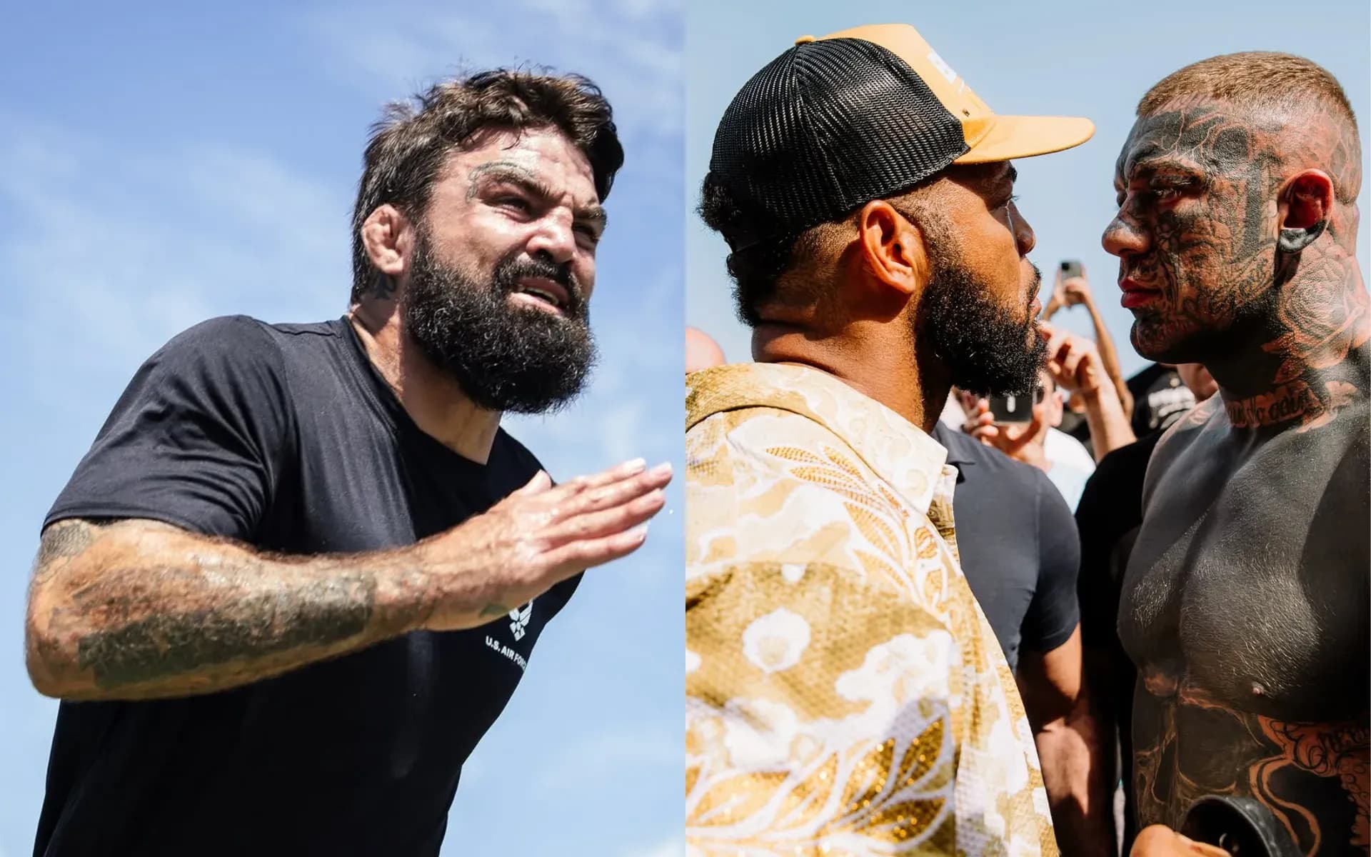 Mike Perry faced off with Lorenzo Hunt at BKFC Naples