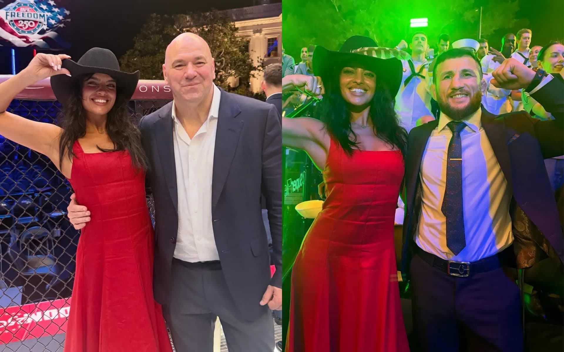 Nina-Marie Daniele received great praise from Dana White