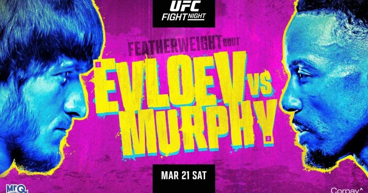 UFC London poster