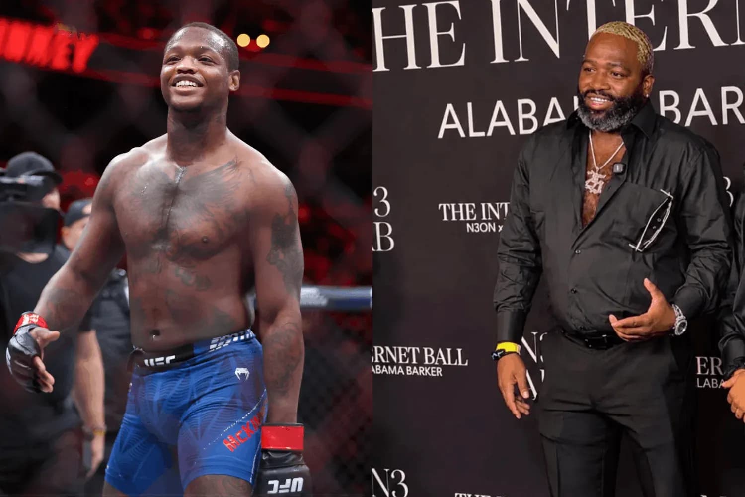 Terrance McKinney (left) and Adrien Broner (right)