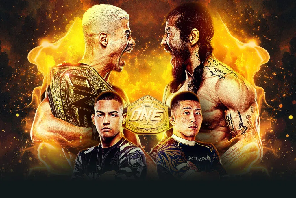 Fabricio Andrade and Enkh-Orgil shine in the ONE Fight Night 38 keyart