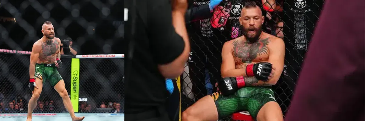What Conor McGregor Said to Max Holloway After Injuring Knee at UFC 329