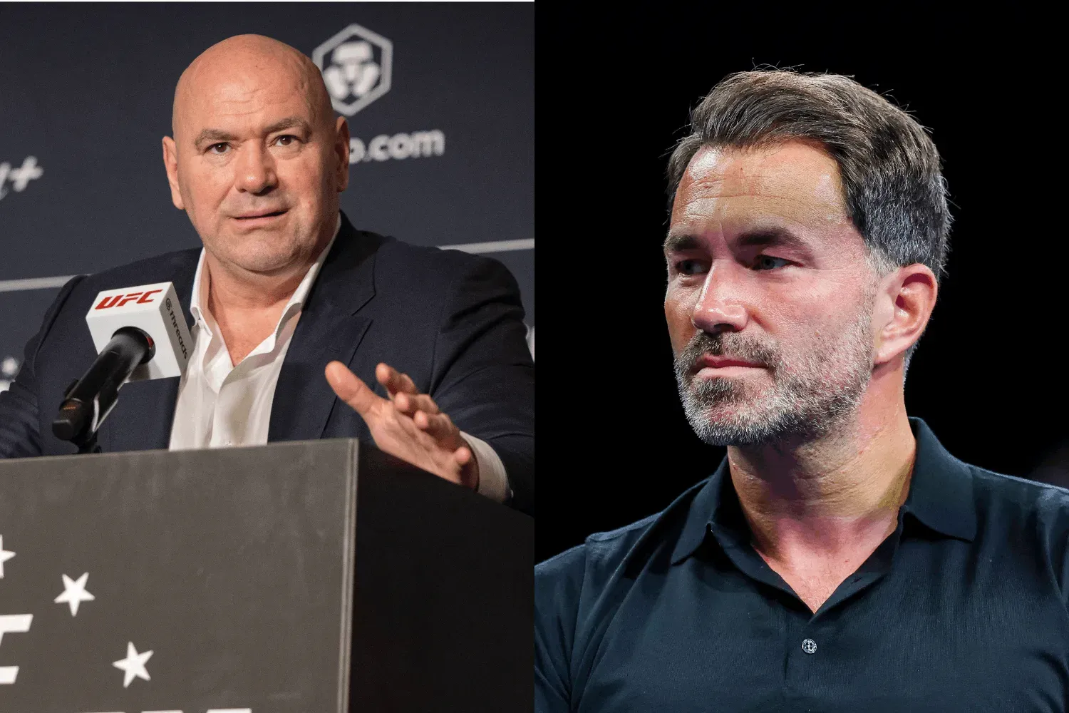 “Full of S**t”: Dana White Dismisses Eddie Hearn and His Recent Claims