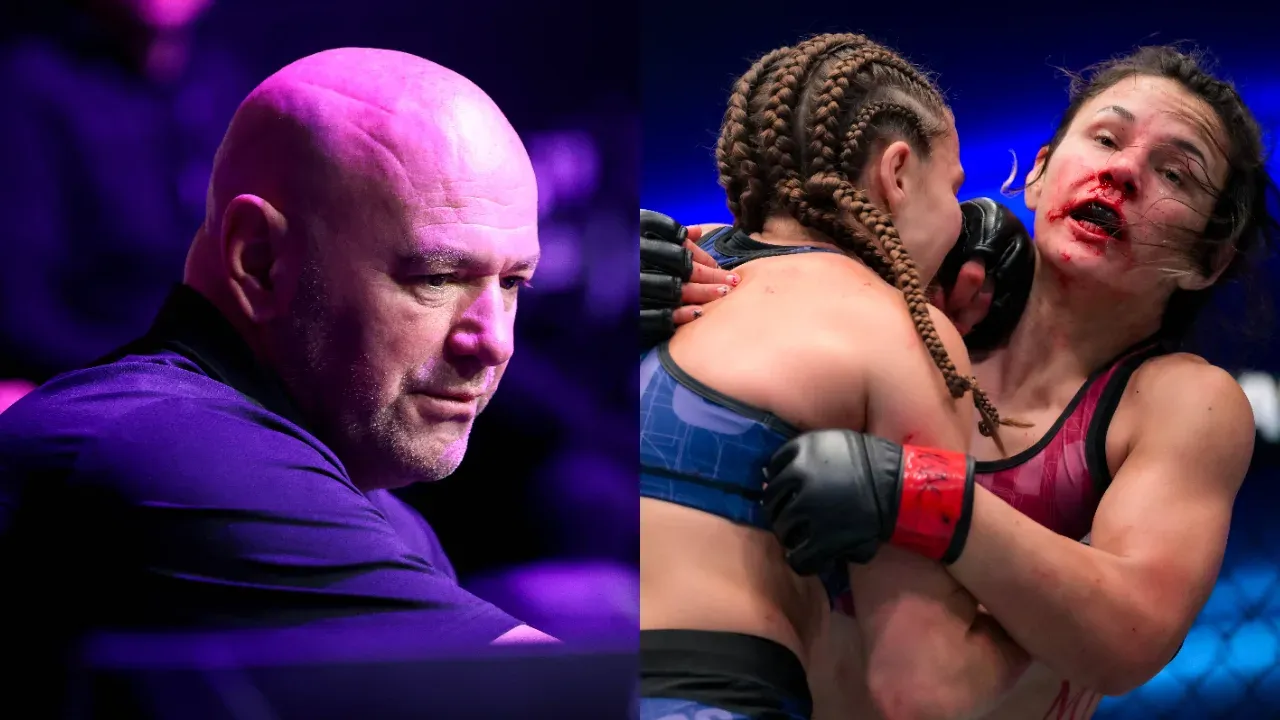Dana White Reacts to Bella Mir's Loss
