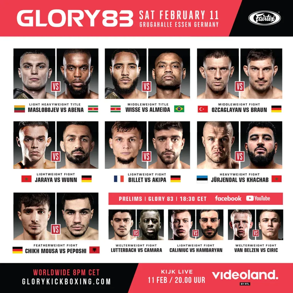 GLORY 83 GLORY Kickboxing