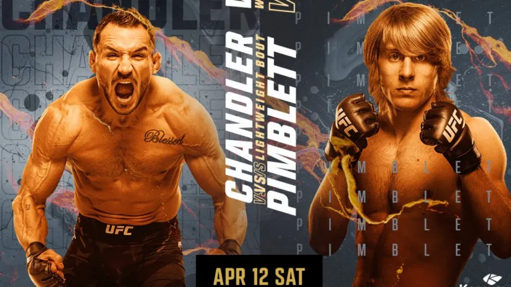 Michael Chandler vs Paddy Pimblett