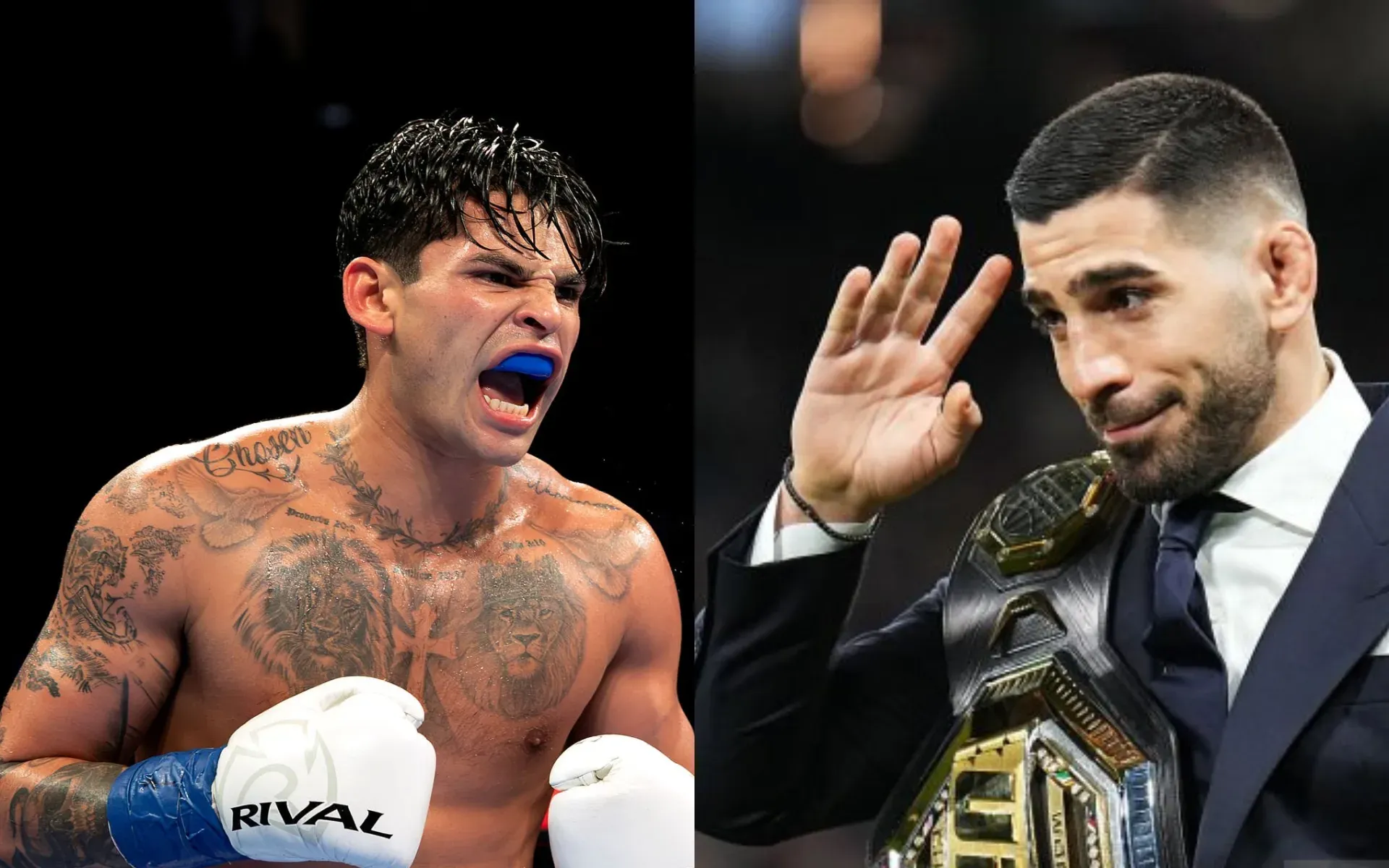 Ilia Topuria and Ryan Garcia get into war of words, reigniting boxing vs. MMA debate