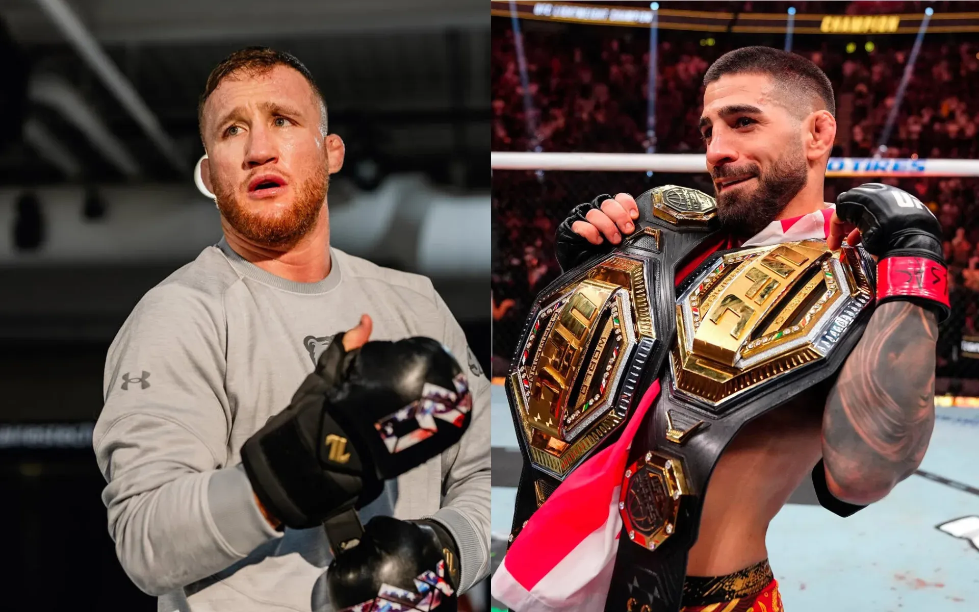 “Your son already knows” – Ilia Topuria responds to Justin Gaethje’s father’s prediction for UFC Freedom 250
