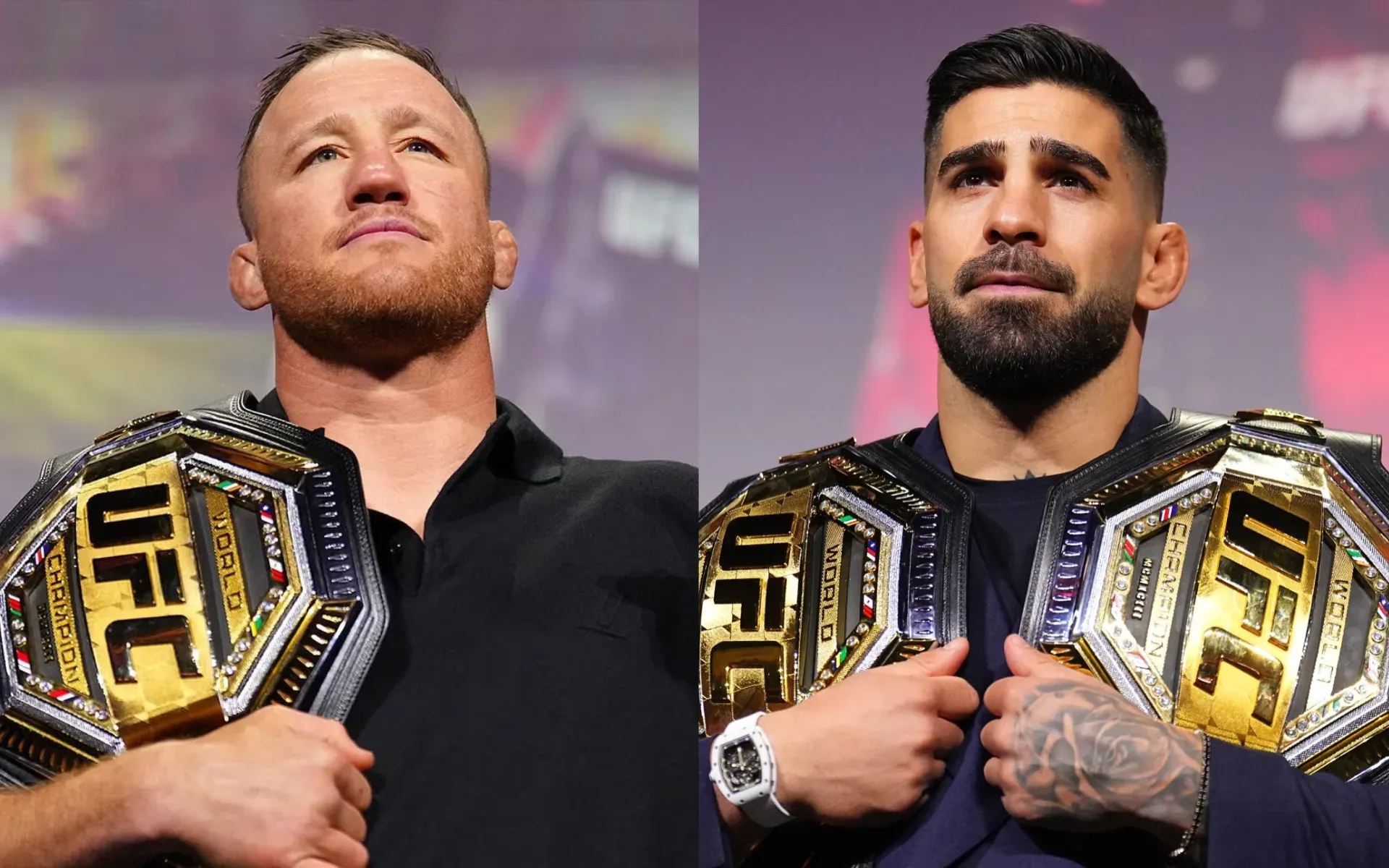Ilia Topuria defends ex-wife Giorgina Uzcategui, explains how Justin Gaethje made UFC Freedom 250 fight personal