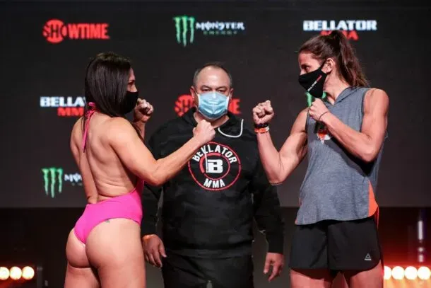 Cat Zingano - Bellator 256 weigh-in results