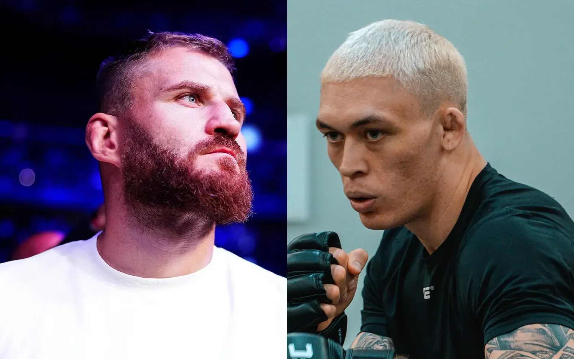 Veteran MMA fighter Jan Blachowicz reacts to his vicious TKO loss to Navajo Stirling at UFC Belgrade