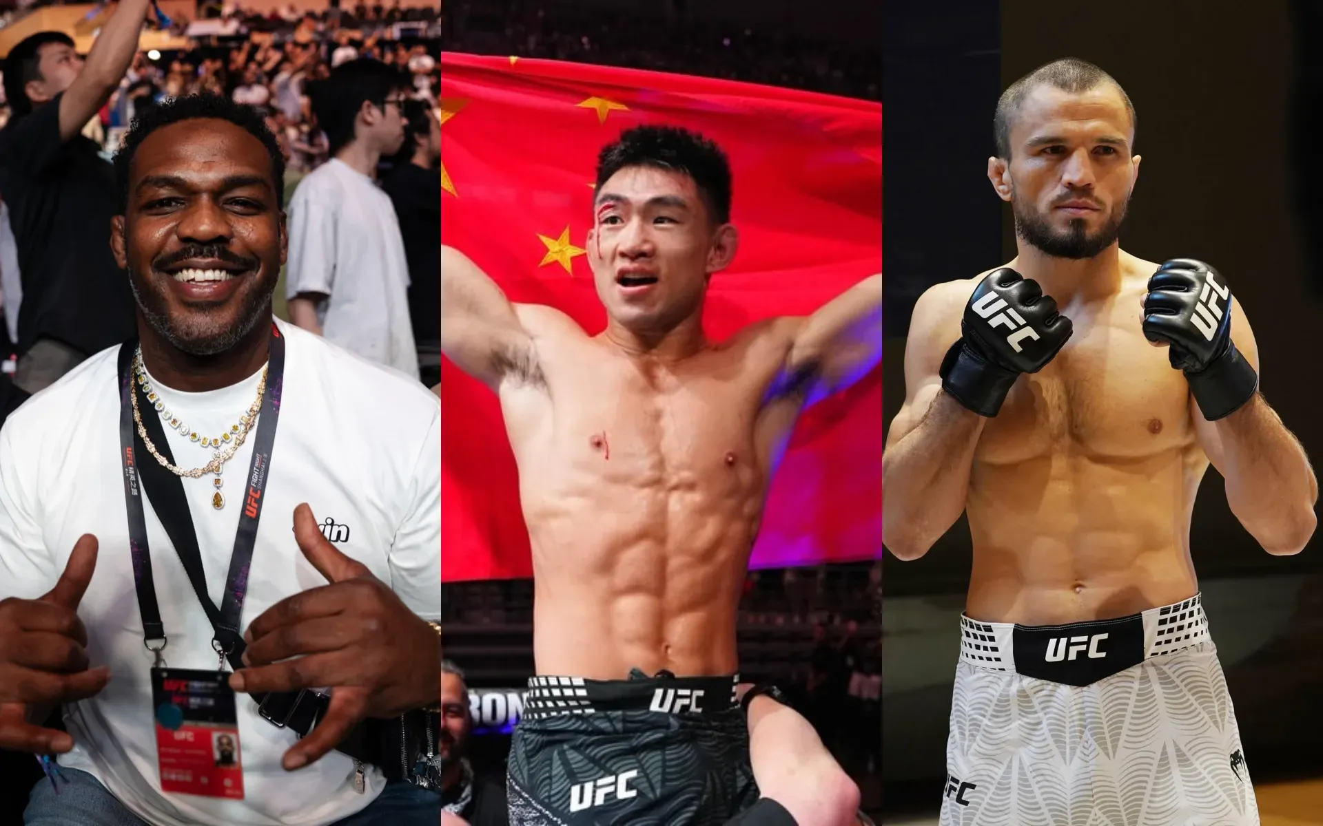 Watch: Jon Jones goes wild after Song Yadong’s stunning KO of Umar Nurmagomedov and joins celebration