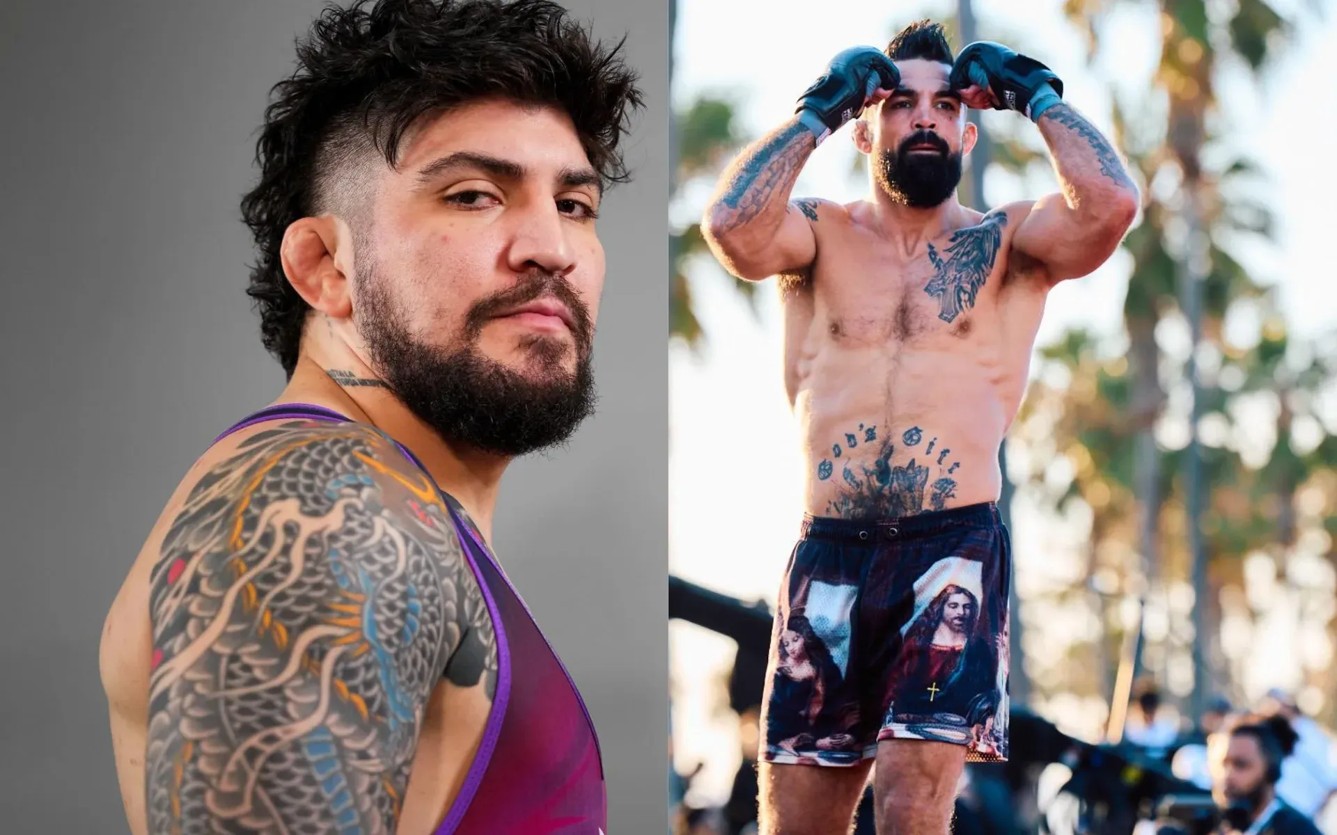 BKFC icon and UFC veteran Mike Perry reveals how Dillon Danis MMA fight came about at Duel Arena 1