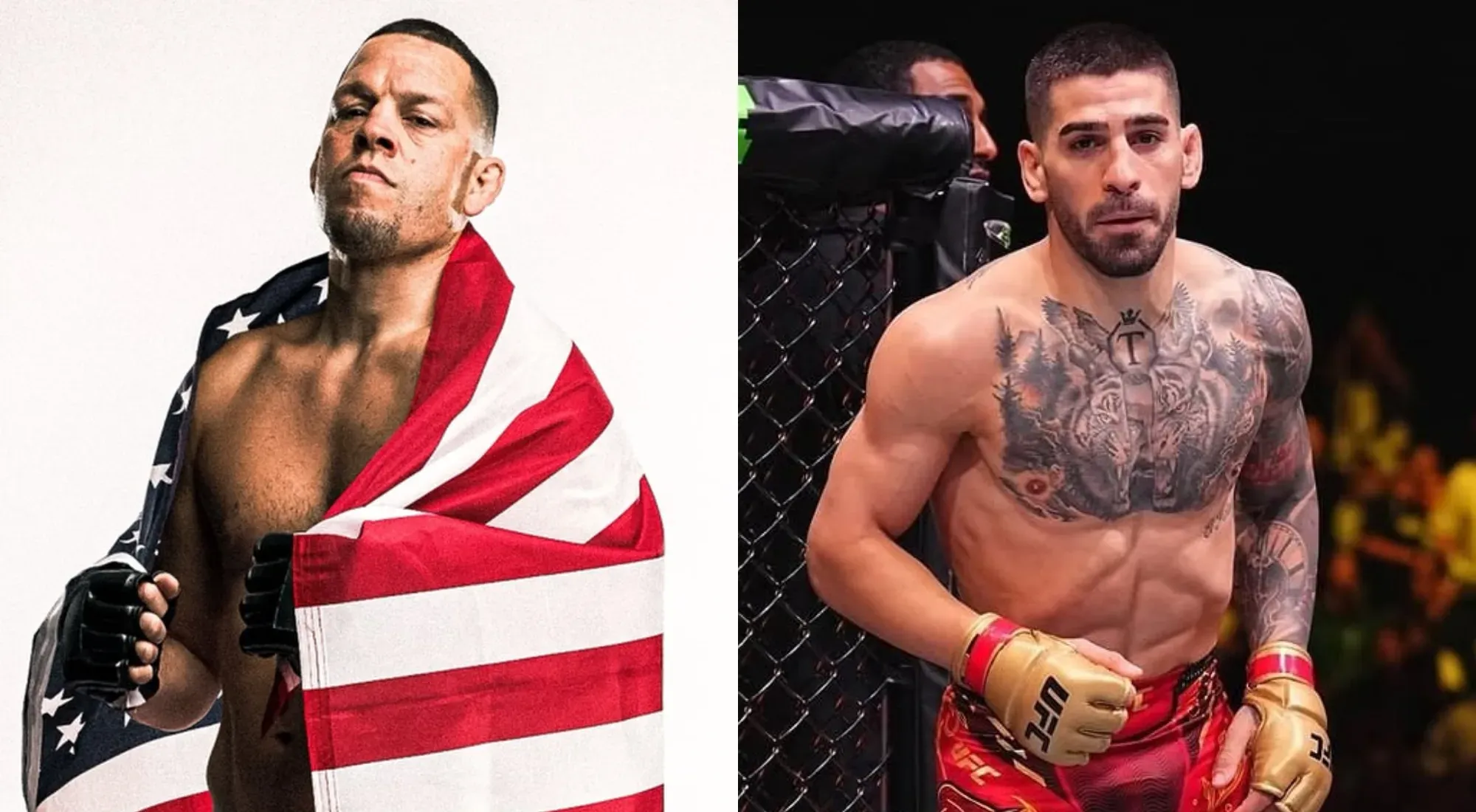 Nate Diaz Blasts Ilia Topuria Following his Brutal Loss at UFC Freedom 250