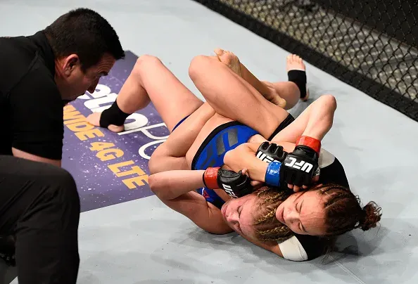 Waterson chokes out VanZant in Sacramento