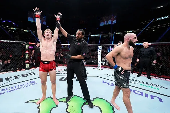 Pimblett got a favourable decision in Vegas
