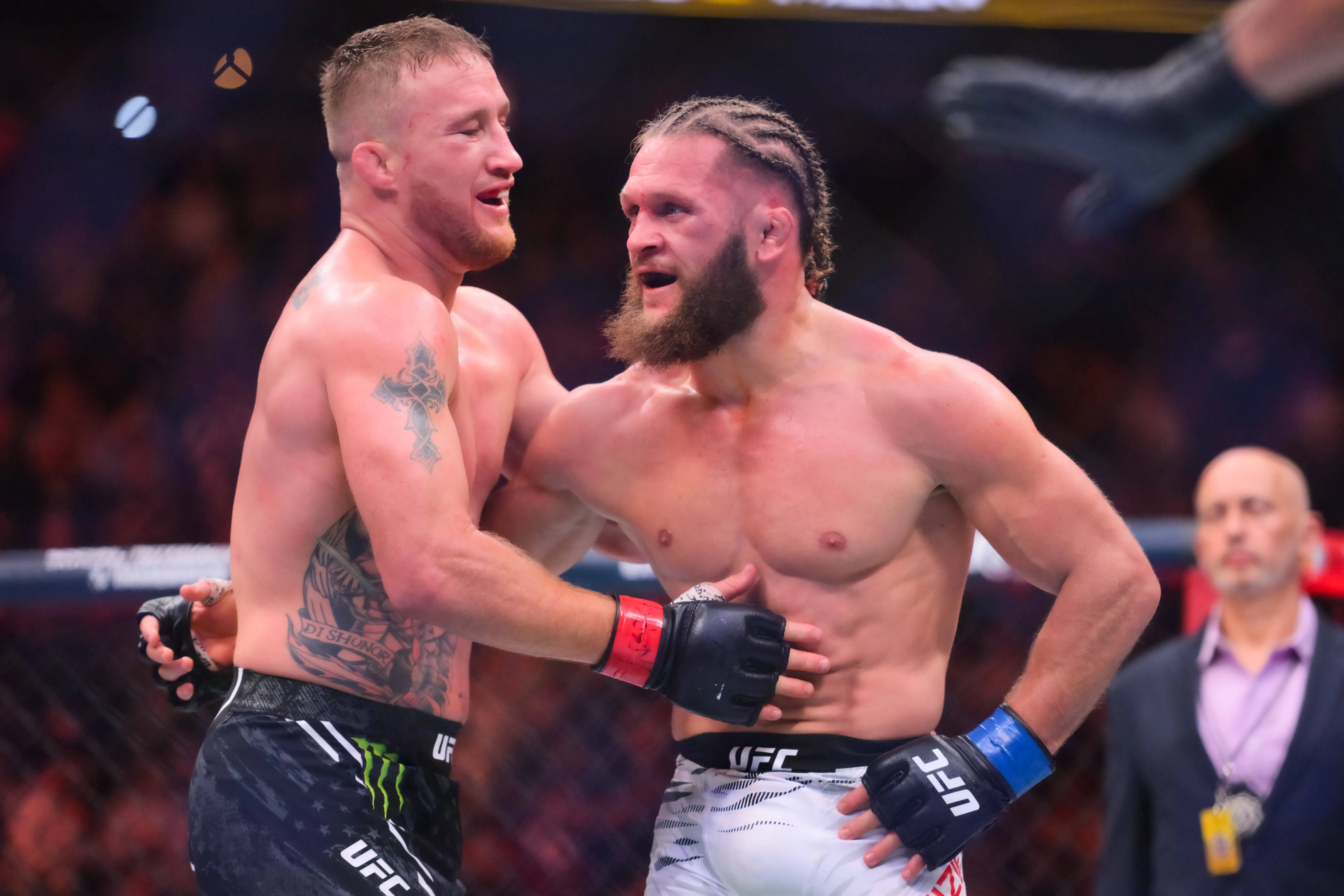 Rafael Fiziev Makes Emotional Justin Gaethje Confession After Knockout Win at UFC Baku