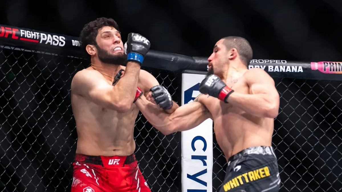 Whittaker lands heavily on Alikserov