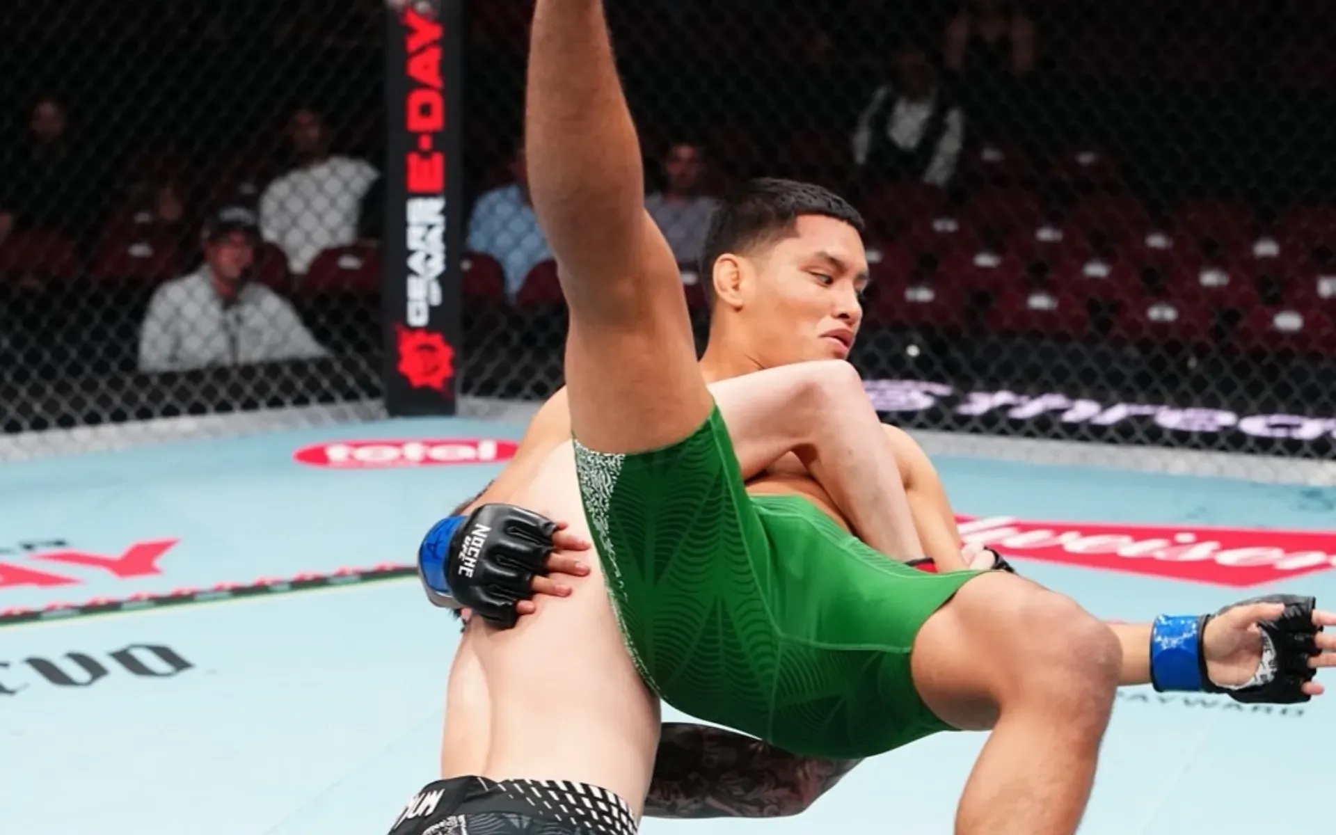 Watch: Sean King III’s brutal slam knockout in UFC debut against Jesse Rosas at UFC Noche