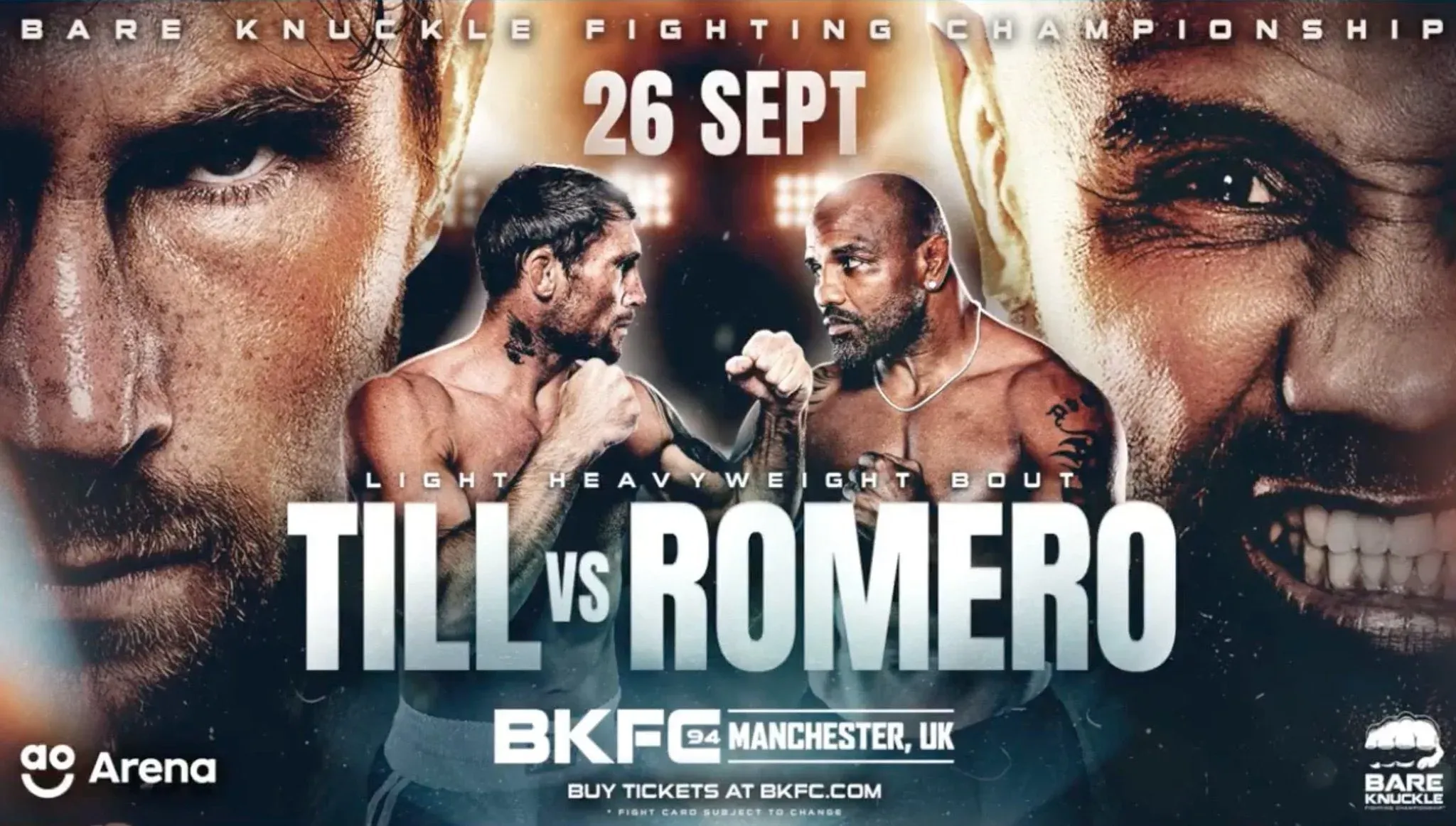 Darren Till to Meet Yoel Romero in Bare Knuckle