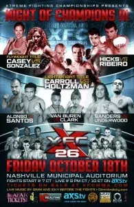 XFC Night of Champions Returns
