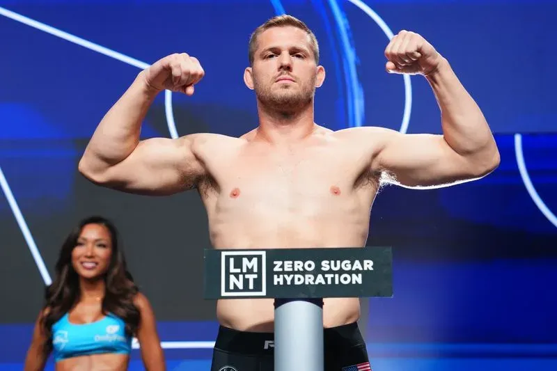 Logan Storley, fighting at PFL Atlantic City on Friday.