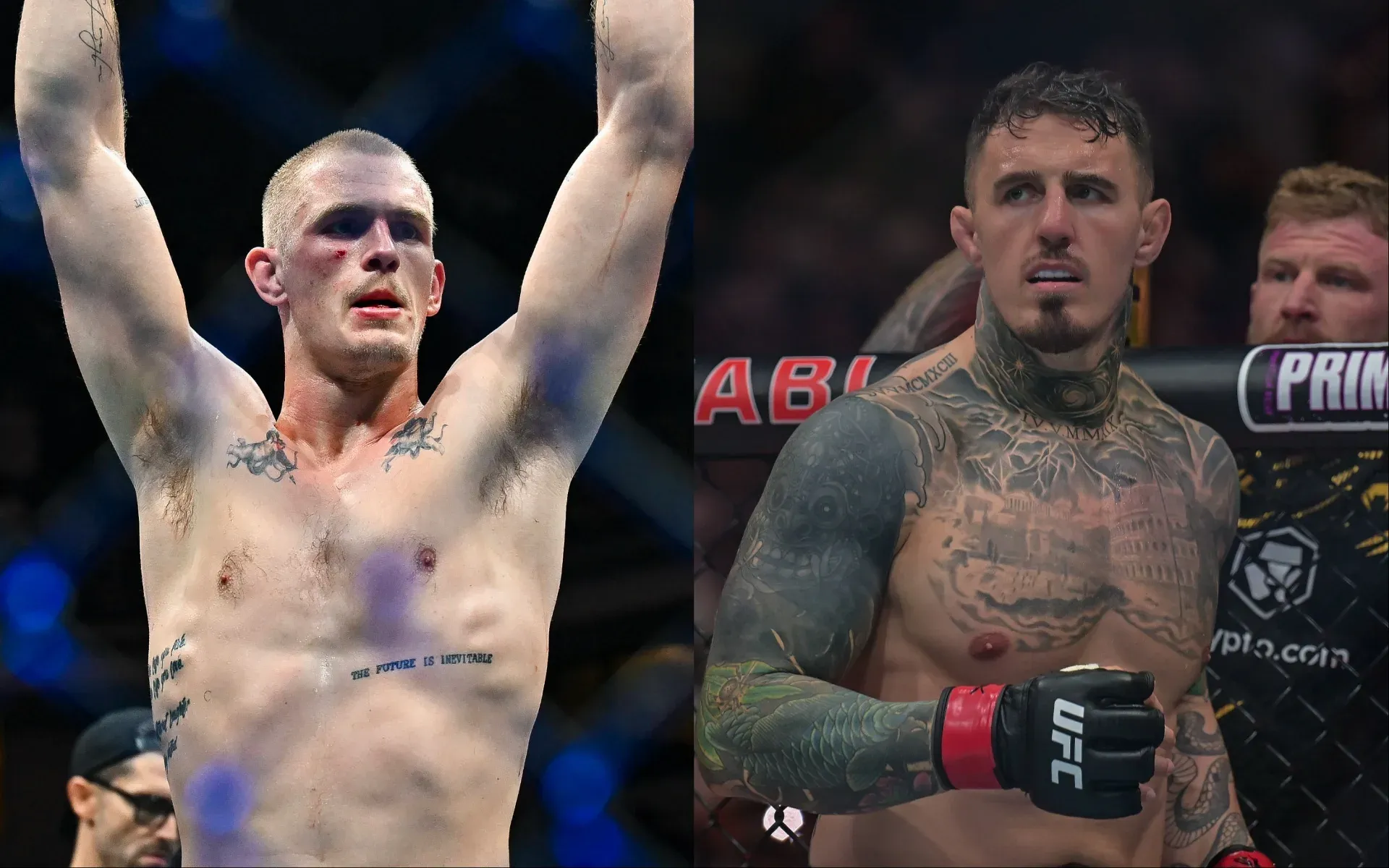 Ian Machado Garry denies speaking to Tom Aspinall before Matchroom Talent Agency signing