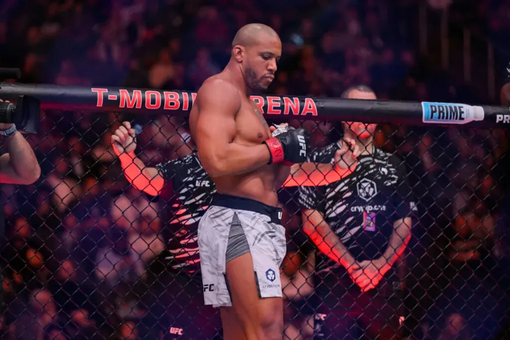 Ciryl Gane, looking to spring one in a series of possible UFC 321 upsets Saturday.