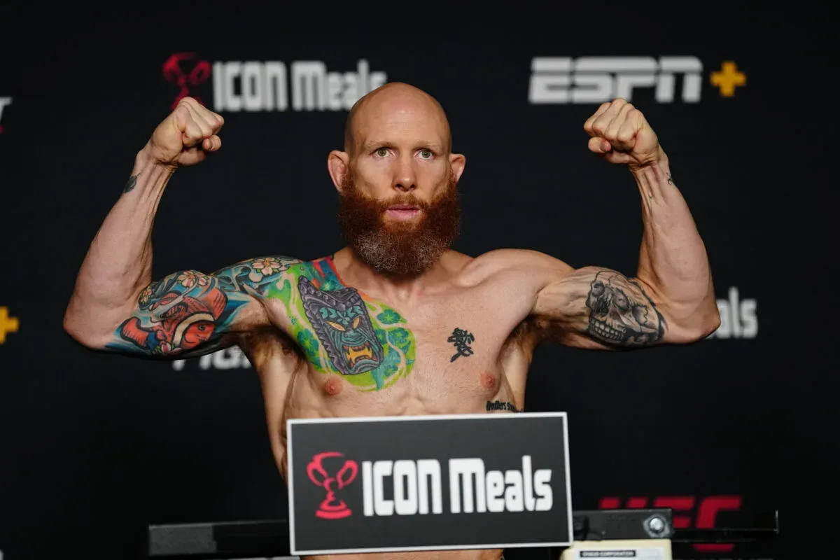 Josh Emmett, due to fight at UFC Vegas 114 on Saturday.