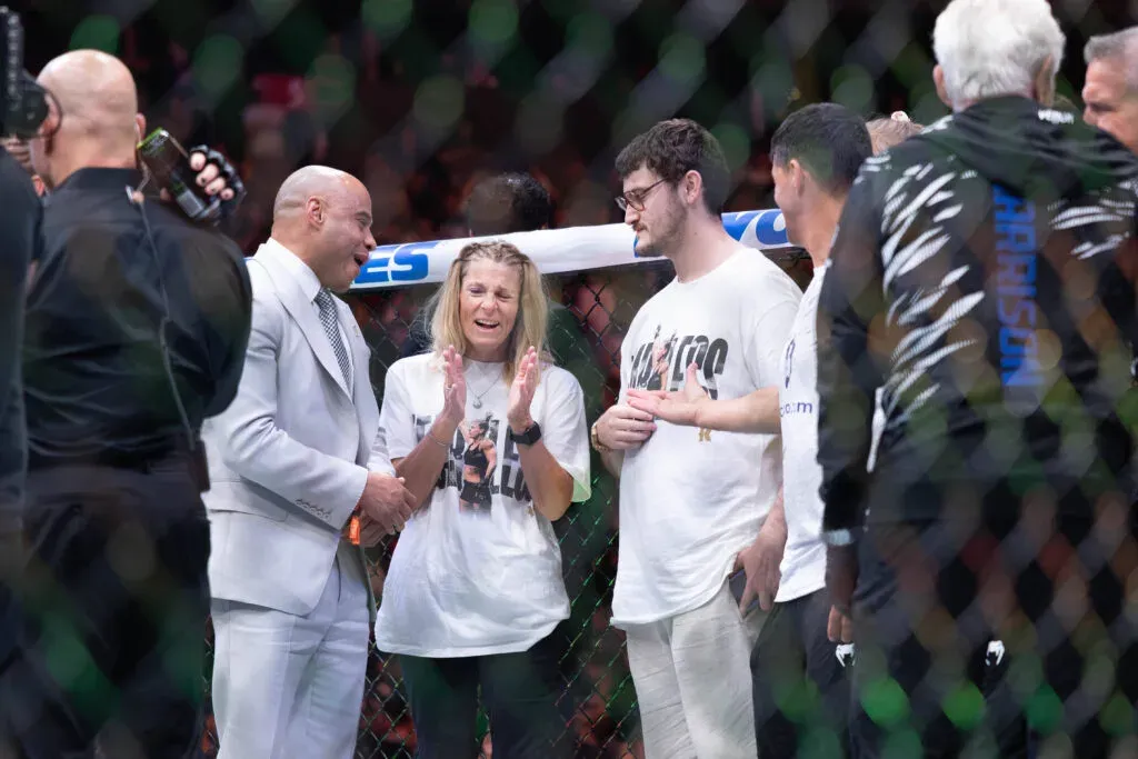 Kayla Harrison made her UFC debut at UFC 300.