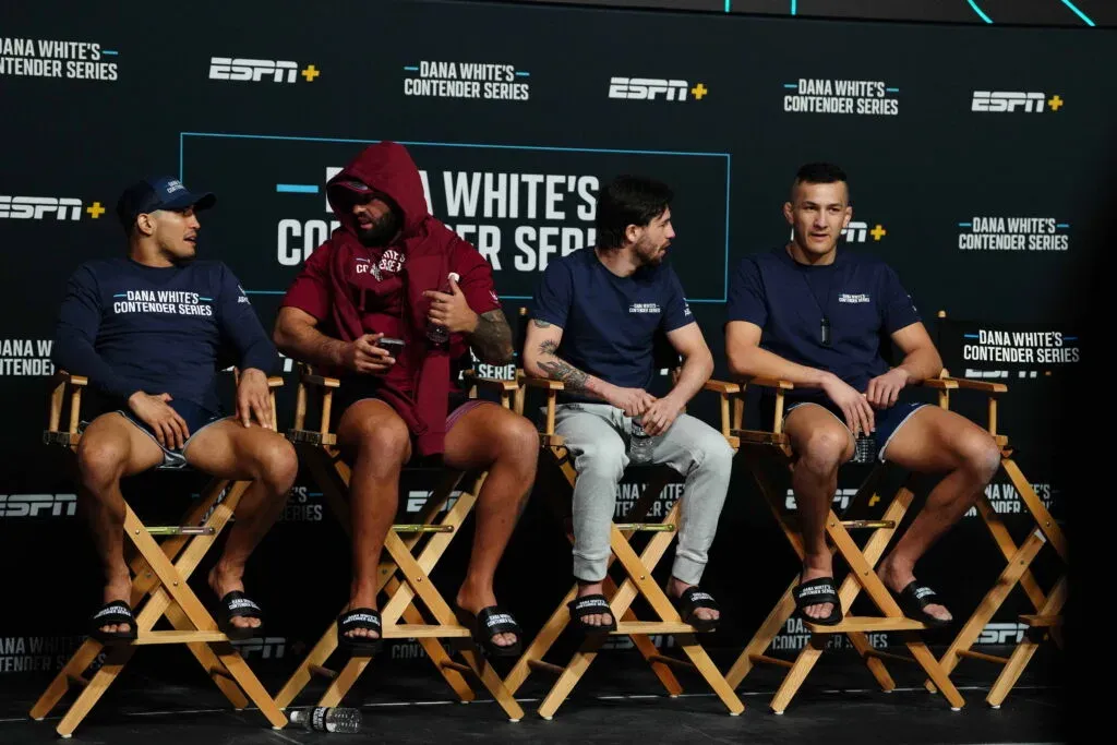 Who will await a contract backstage at DWCS 79?