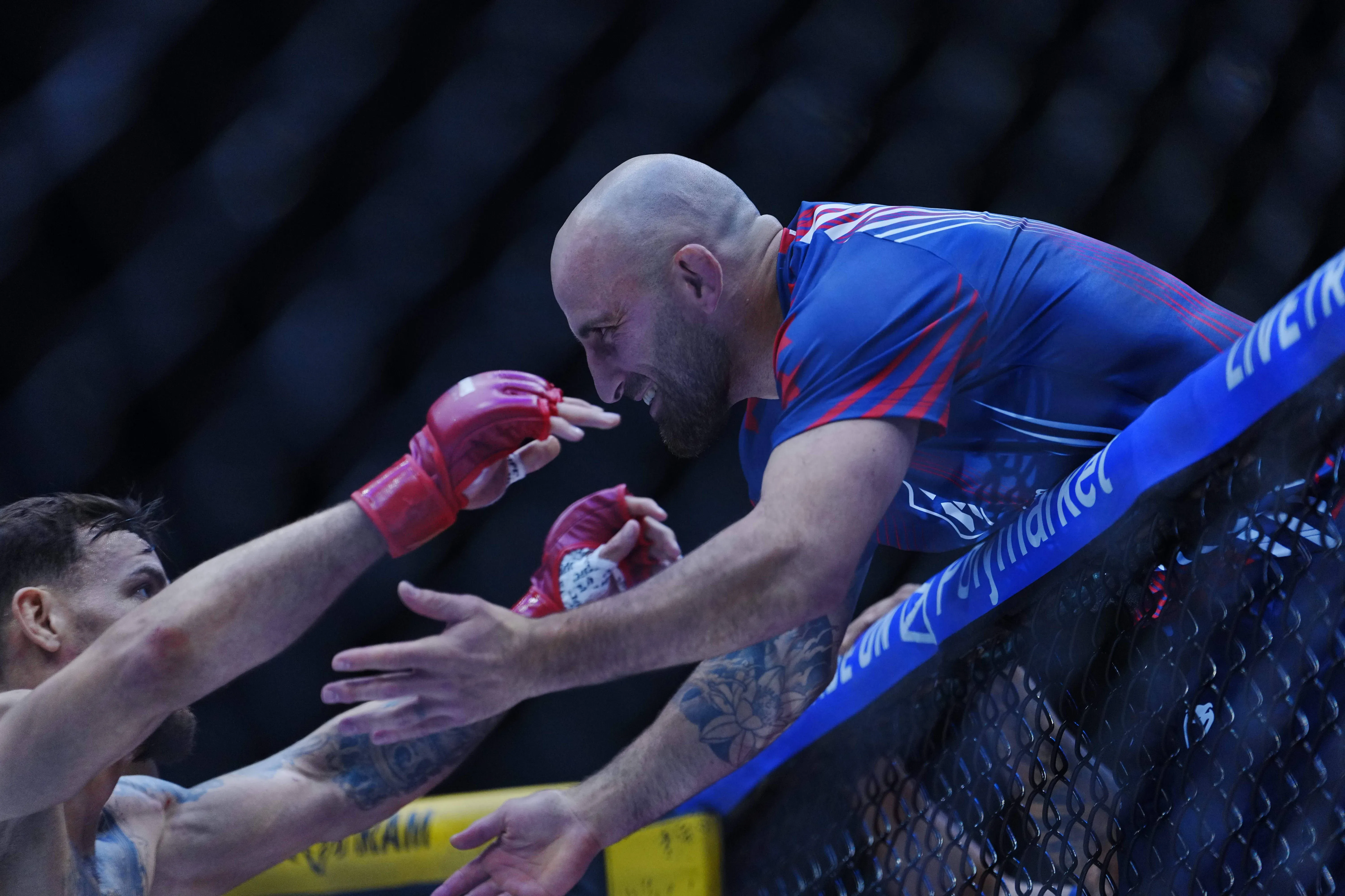 One Camp, Two Wrestling Tests: Alexander Volkanovski and Mauricio Ruffy Make Perfect Training Partners