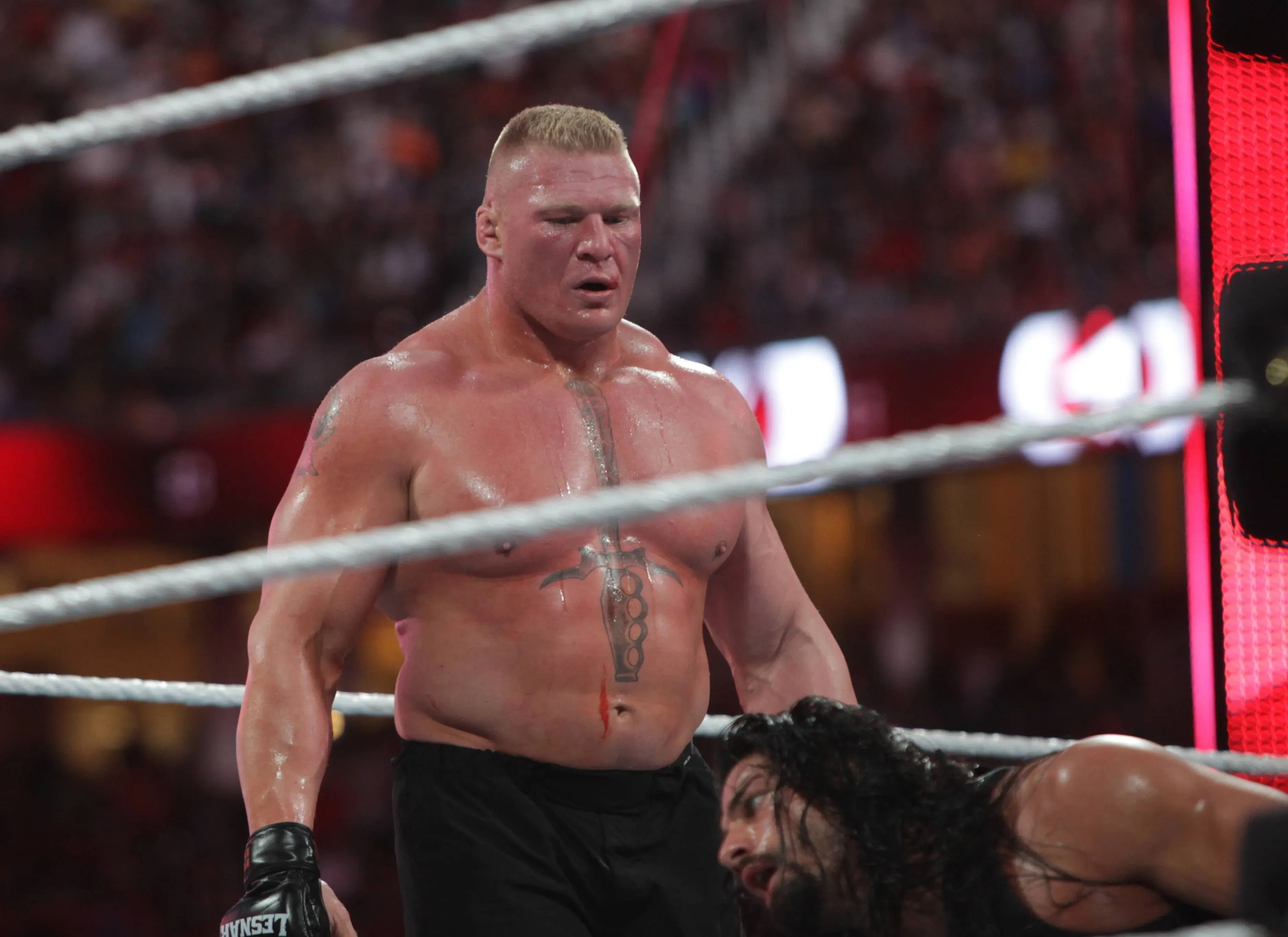 Brock Lesnar, UFC Heavyweight Luminary, Retires from Sports Entertainment in McAfee Appearance