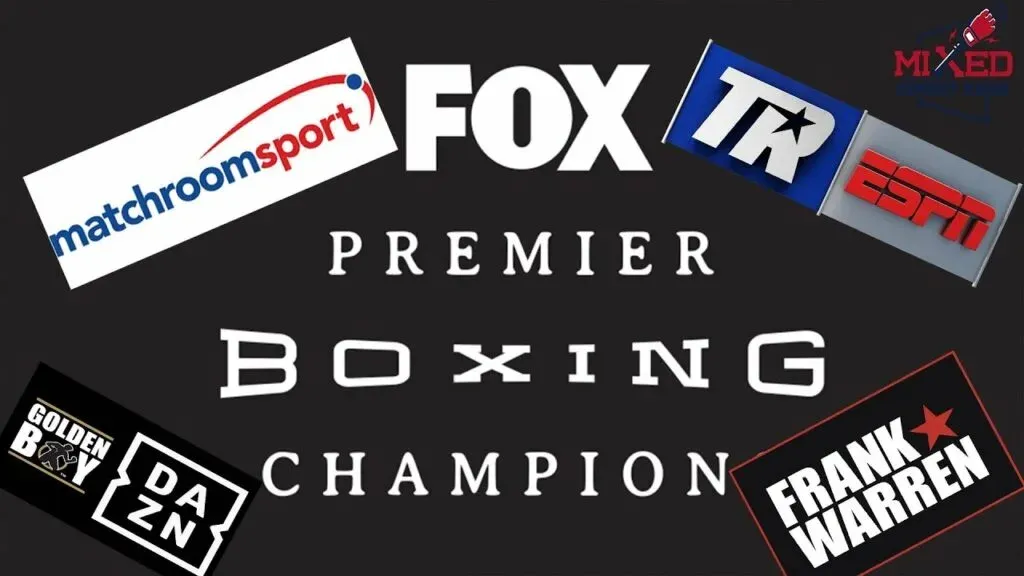 Different entities involved in boxing, compared to the ufc.