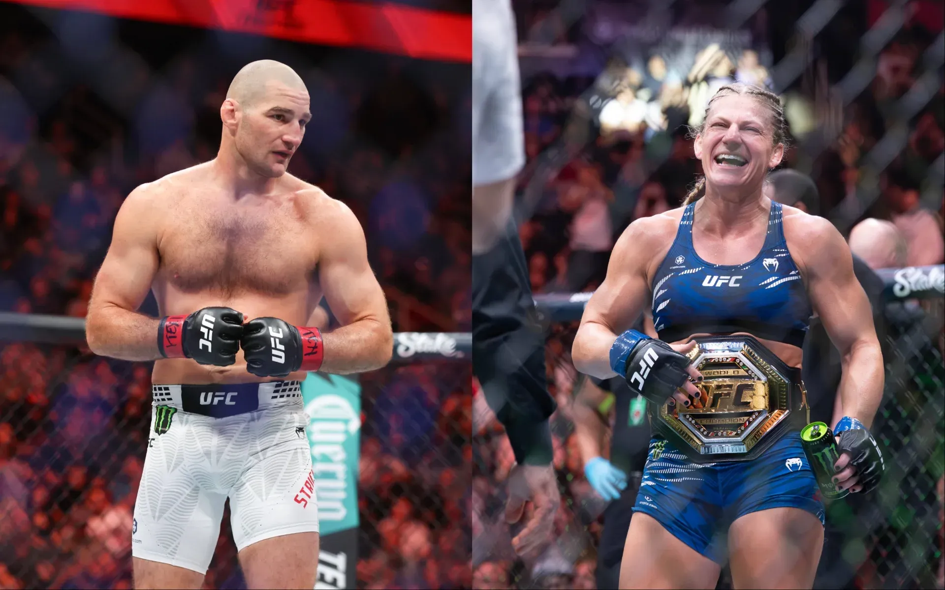 Sean Strickland praises Kayla Harrison’s grappling skills in new post-training video
