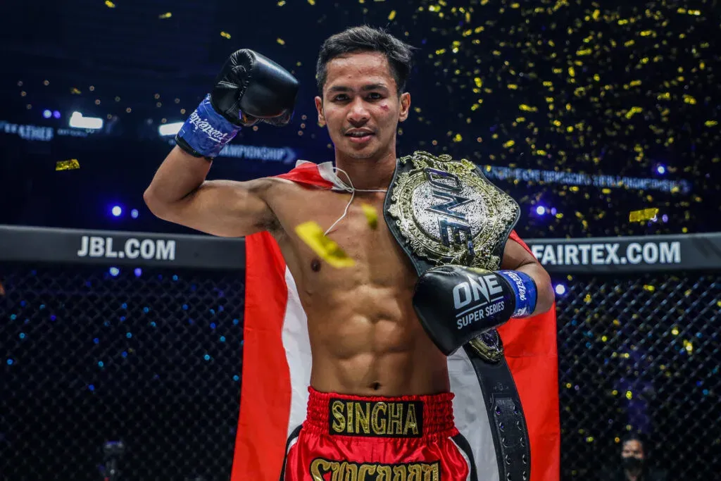 ONE Featherweight Kickboxing World Champion Superbon