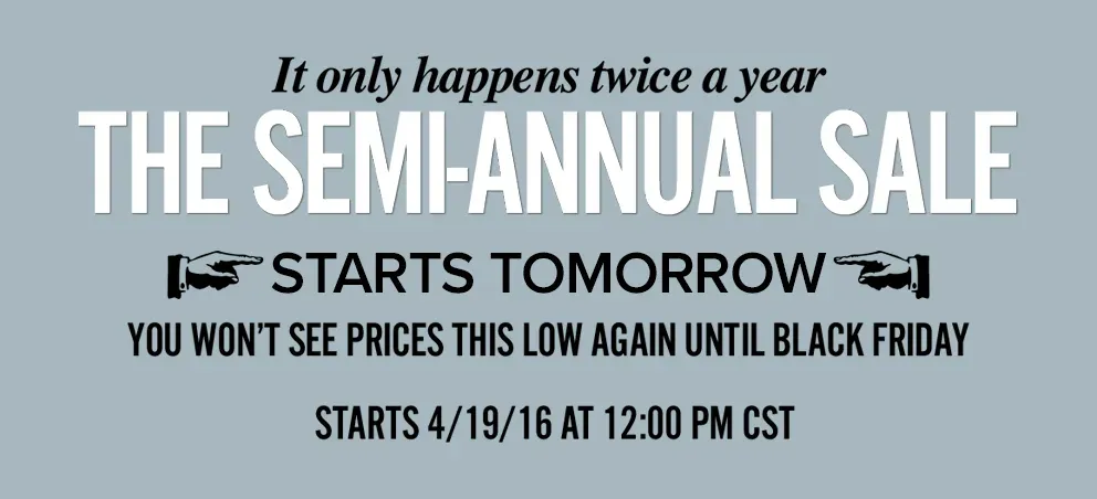 Onnit has semi-annual sale