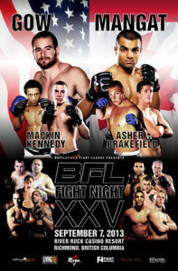 Battlefield Fight League 25 weigh-in results